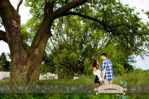 Mequon engagement photography on Wed in Milwaukee by Front Room Photography