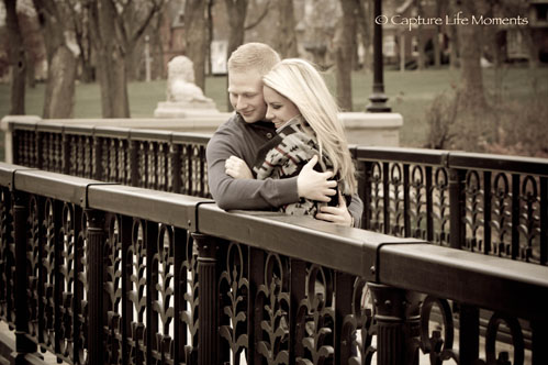 Milwaukee engagement photography on Wed in Milwaukee by Capture Life Moments.